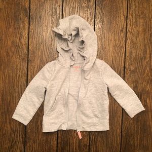 Cat & Jack 18 month girls gray sweater